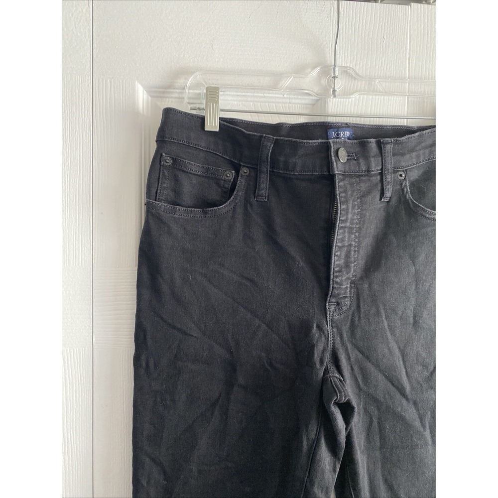 J.Crew High-Rise Skinny Jeans Womens Size 30 Black Stretch Denim‎ Pants - Picture 2 of 7